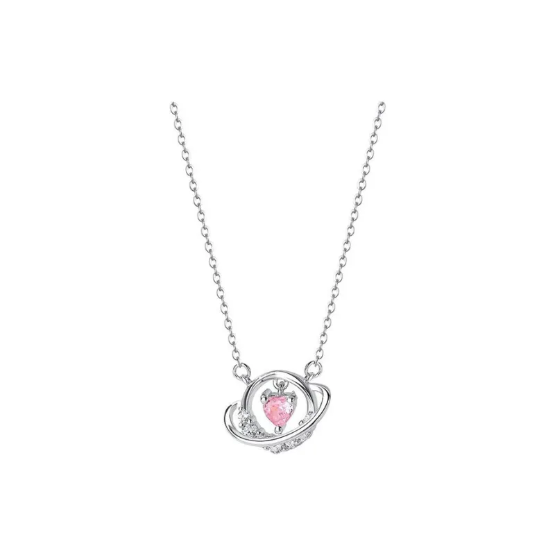 CARAT'S DIARY S925 Silver Necklaces Women's-0