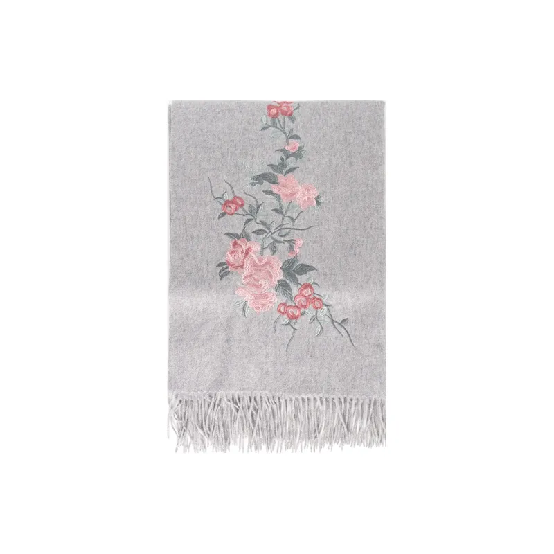 Shanghai Story Sheep Wool Knit Scarves Women's-7