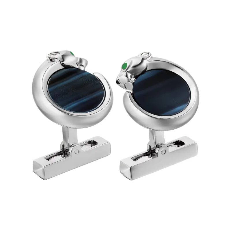 CARTIER Sterling Silver Cufflinks Men's Silver-1