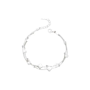 TONGBAOFU 999 Fine Silver Bracelets Women's