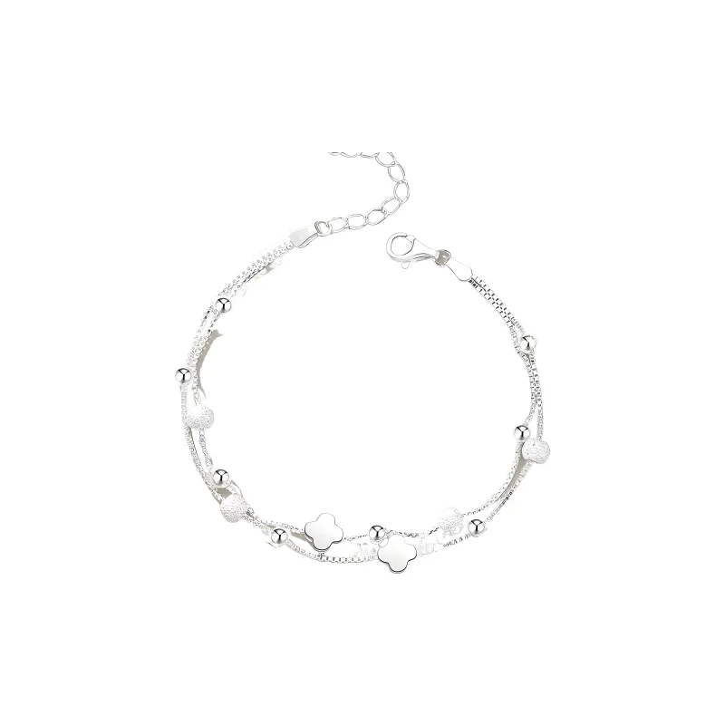 TONGBAOFU 999 Fine Silver Bracelets Women's-0