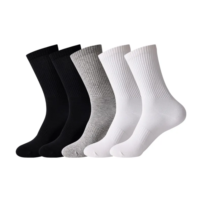 MIIOW Mid Calf Socks Men's 5 Pack-45