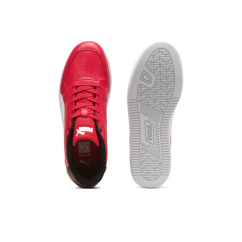 Scuderia Ferrari x PUMA Caven 2.0 Anti Slip Wear Resistant Low Top Skateboard Shoes Men's Red-3