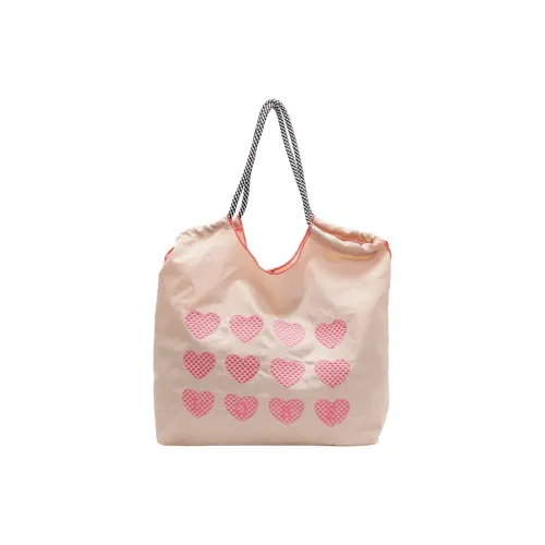 GOBLIN SHARKS 1759 Fabric Shoulder Bag Women's Apricot/Black/Gray/Blue/Pink