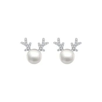 Mrs. Kra Freshwater Pearl Stud Earrings Women's