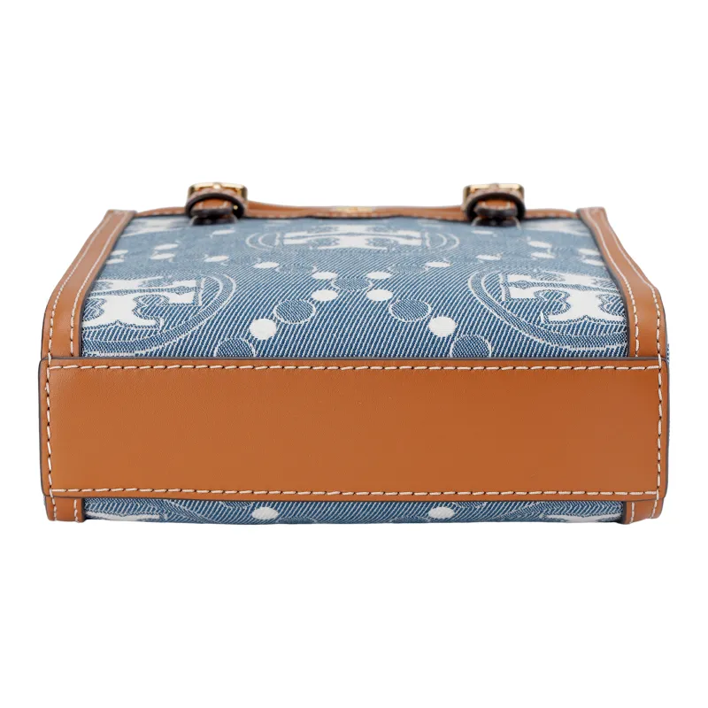TORY BURCH T Monogram Handbags Blue & Multicolor-3