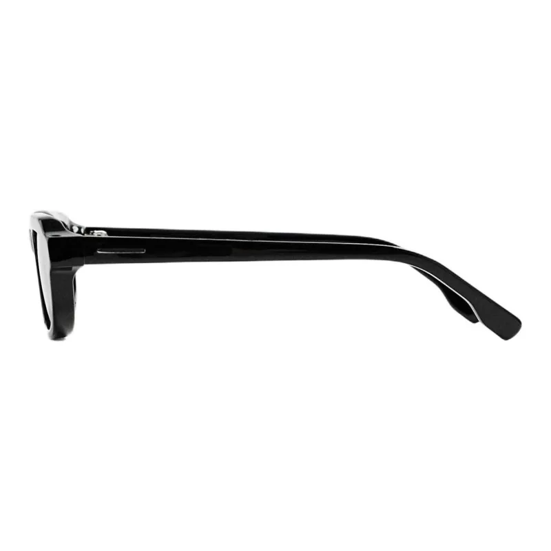ZARA Acetate Acetate Rectangular Sunglasses Men's Black-4