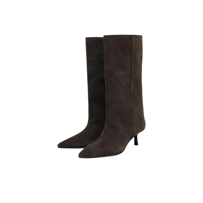 ZARA Ankle Boots 5cm Women's Brown-2