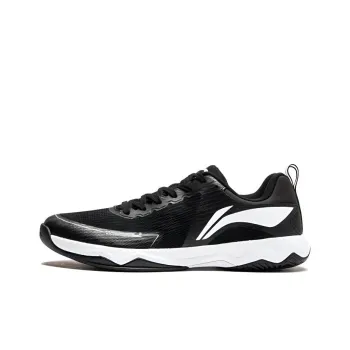 LiNing Cushioned Slip Resistant Low Top Training Shoes Unisex Black
