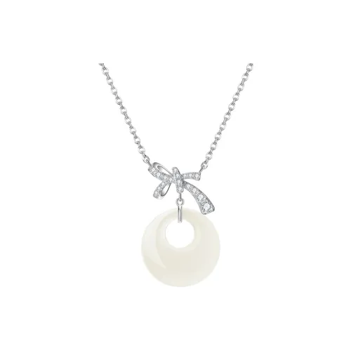 CHINA GOLD Chalcedony Necklaces Women's
