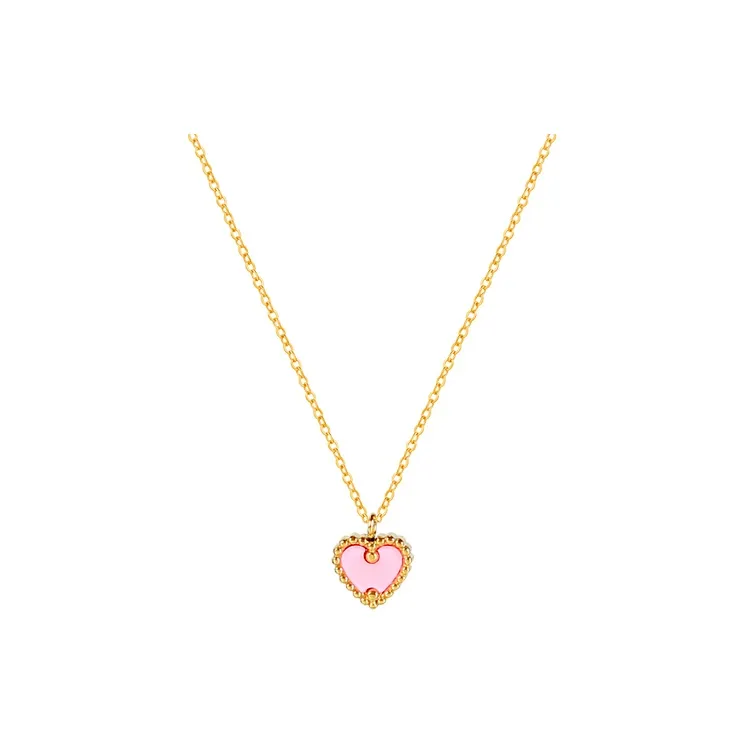 Pursue Love Titanium Steel Necklaces Women's-0
