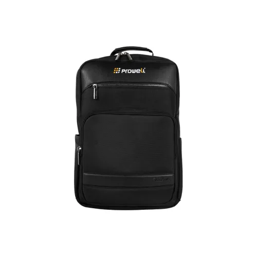 PULEWEI Polyester Backpack Men's Elegant Black