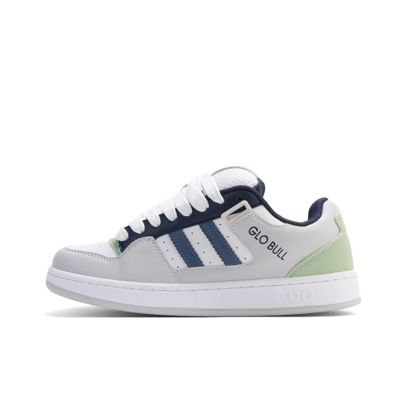 GLO BULL Puffy Shoes Coverage Anti-Slip Wear-Resistant Lightweight Breathable Low-Top Skateboard Shoes Unisex-0