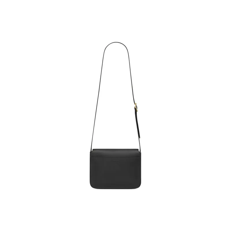 SAINT LAURENT Niki Leather Shoulder Bag Women's Black-3