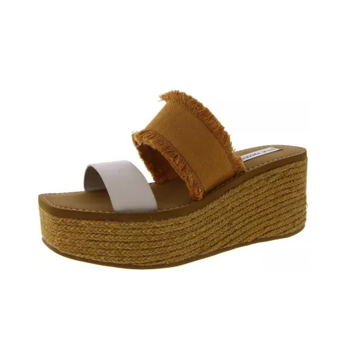 STEVE MADDEN Abrasion-Resistant Slide Slippers Women's Brown