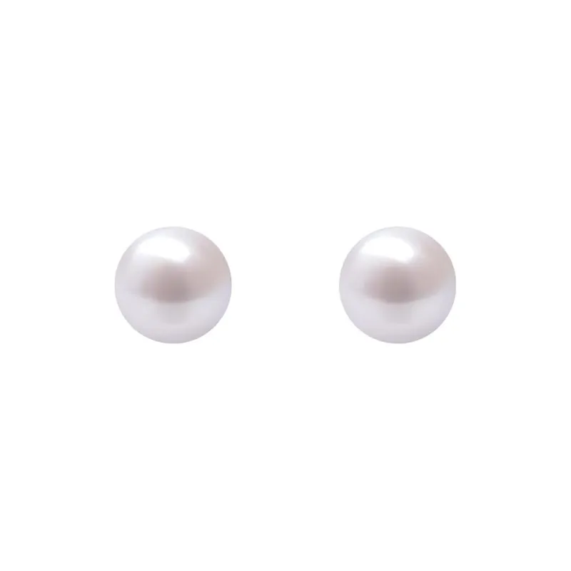 FREE ELF Freshwater Pearl Stud Earrings Women's-0