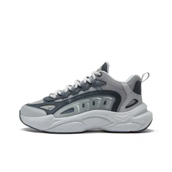 FILA FUSION SKY TRAIL DX Fishbone Head Anti-Slip Wear-Resistant Low-Top Casual Shoes Men's Gray