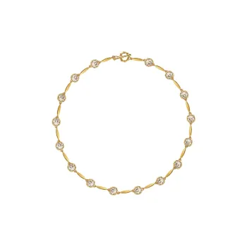 BOONEE ALUS Copper Plated With K Gold Necklaces Women's Gold