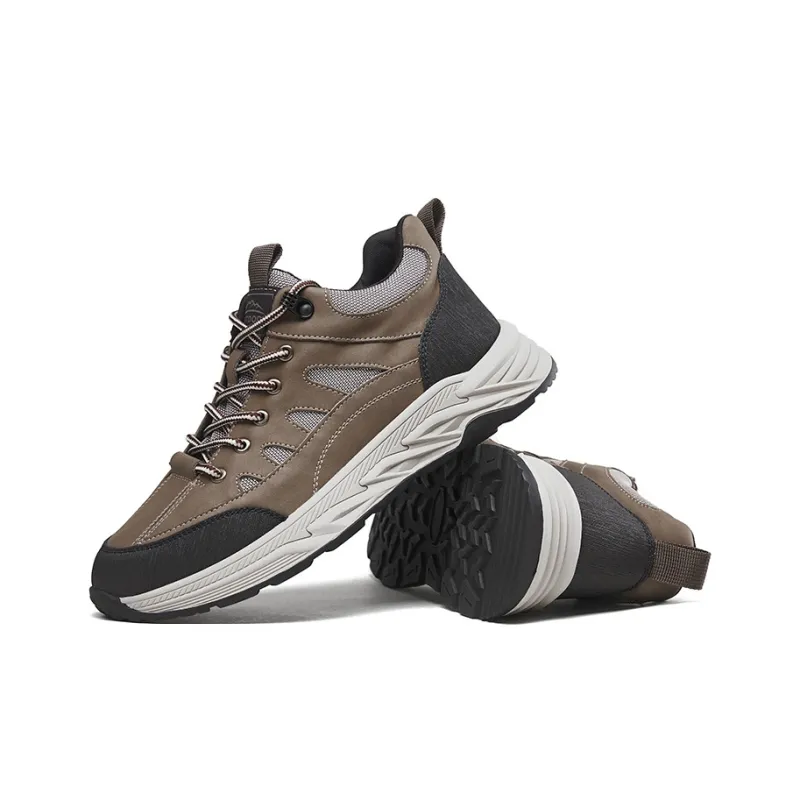 KANGNAI Work Boots Men Low Top-4