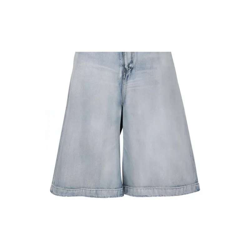 Balenciaga SS21 Jeans Cropped Pants Women's Blue-4