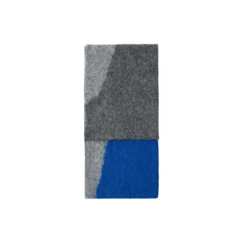 ZARA Alpaca Blend Alpaca Polyamide Acrylic Elastane Knit Scarves Women's Gray