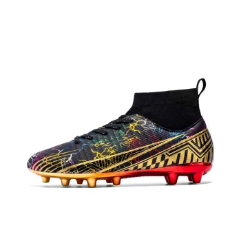 BIANSULONG Soft Ground Firm Ground Coverage Impact Resistant Lightweight Soccer Shoes Unisex