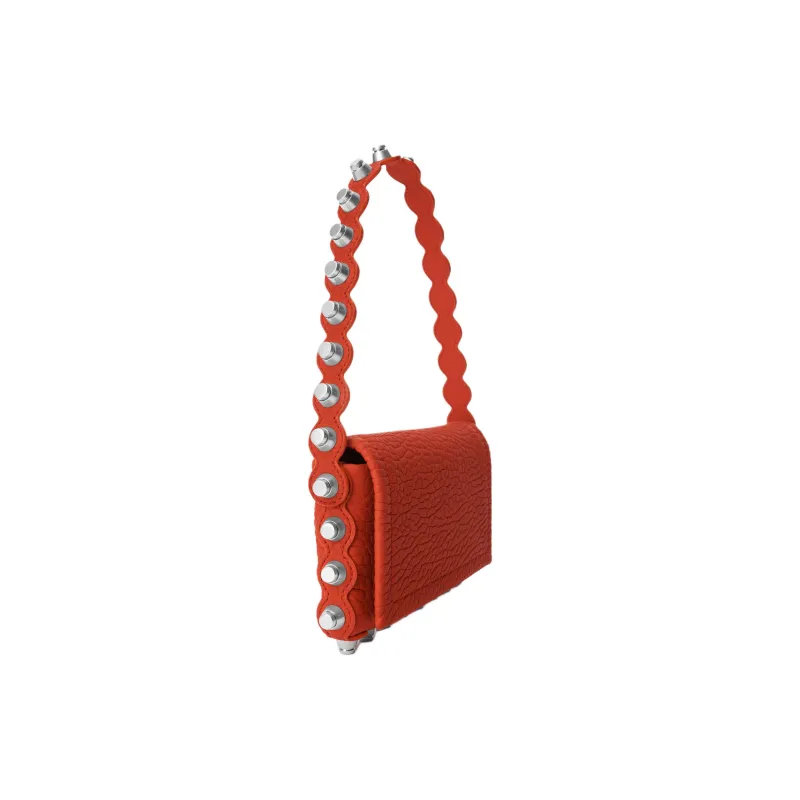 Alexander Wang Sheepskin Crossbody Bag, Shoulder Bag Women's Fire Red-1