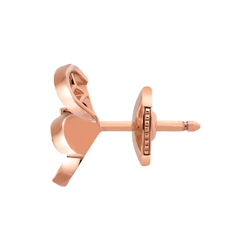 Van Cleef & Arpels 18K Rose Gold Earrings Women's Rose Gold-2