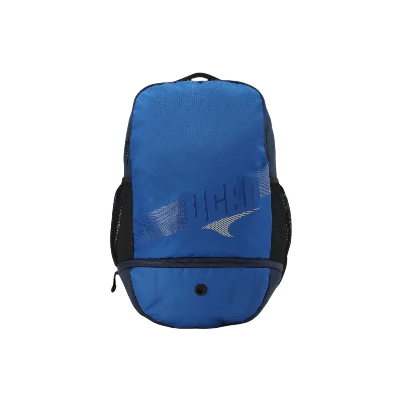 UCAN Oxford Travel Bag Backpack Regular Unisex Black/Dark Gray/Ruike Blue-4
