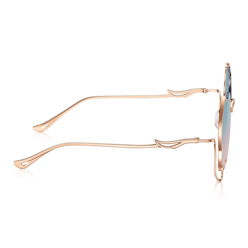 Lao Feng Xiang Β Titanium Irregular Shape Sunglasses Women's-1