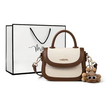 Millies Handbags Ecru Coffee