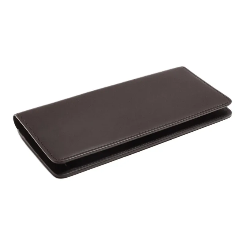ZARA Cow Leather Wallet Extra Large Men's Brown-1