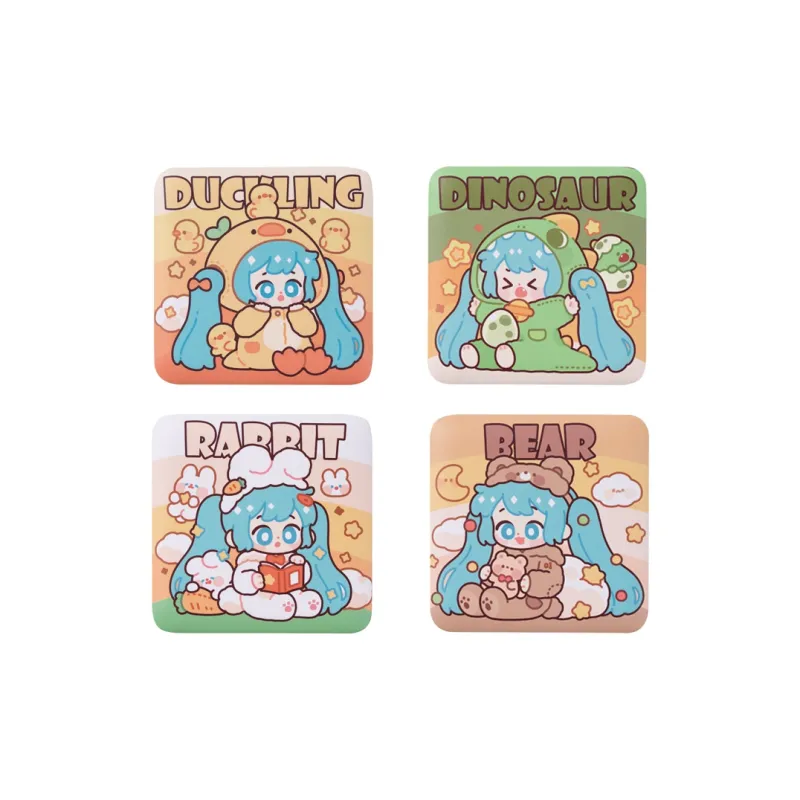 MOEYU Hatsune Miku Tinplate Badge Anime Merchandise Badges-0