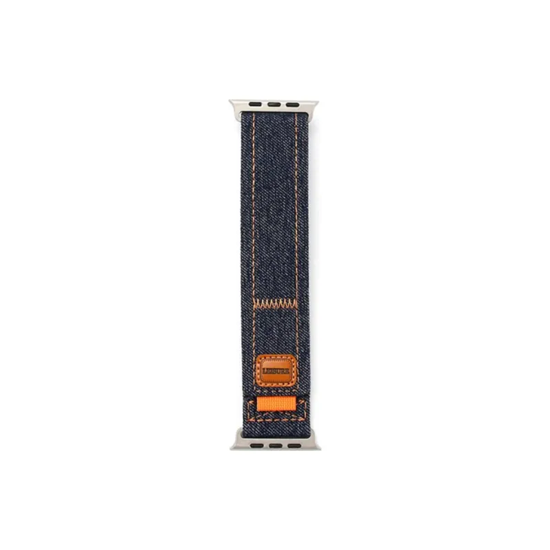 IWabcertoo Apple Compatibility Watch Band Denim Material-6