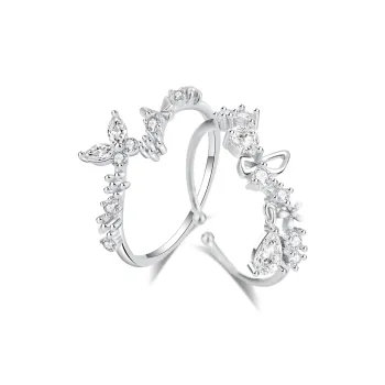 Crafts Women's #Good Luck Rings Unisex