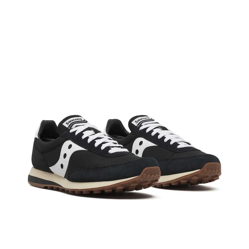 Saucony Trainer 80 Black White-2