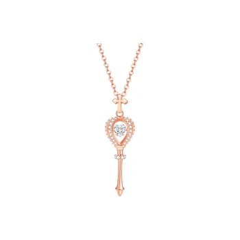 CHIEMOT S925 Silver Collarbone Chain Women's