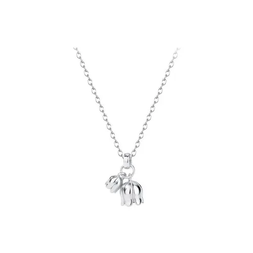 CARAT'S DIARY S999 Fine Silver Necklaces Women's