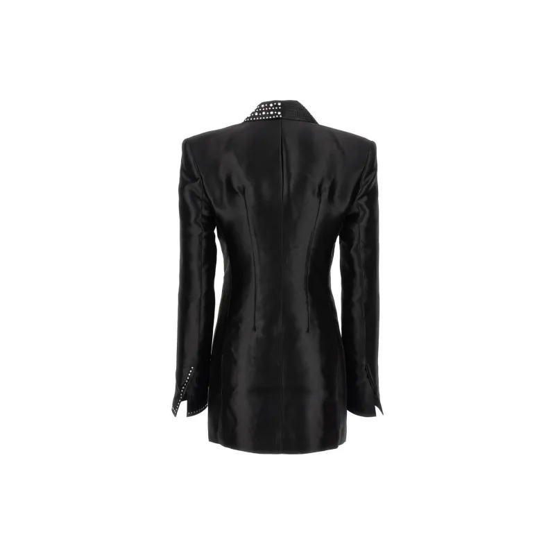 Rotate Embellished Double-breasted Blazer Dress-1