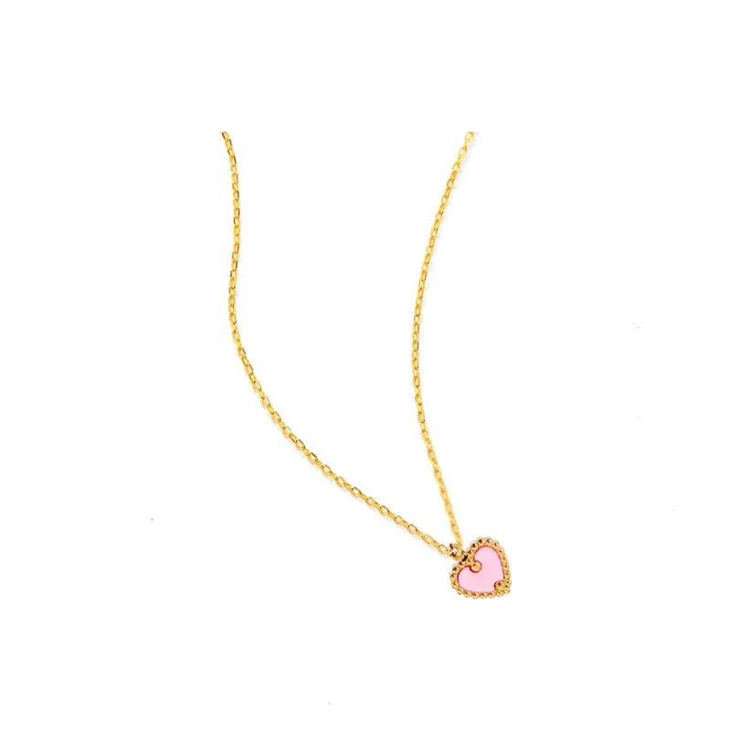 Pursue Love Titanium Steel Necklaces Women's-1