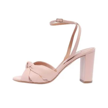 AQUAZZURA Olivia Palermo Strap Sandals 8.5cm Women's Pink
