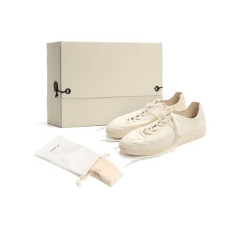 FOOT INDUSTRY Foot Industry German Army Trainers Unisex Antique White