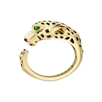 CARTIER Onyx Bangles Unisex Gold