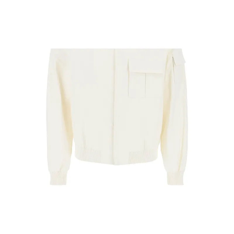 Ferragamo Standing Collar Zipped Jacket-5
