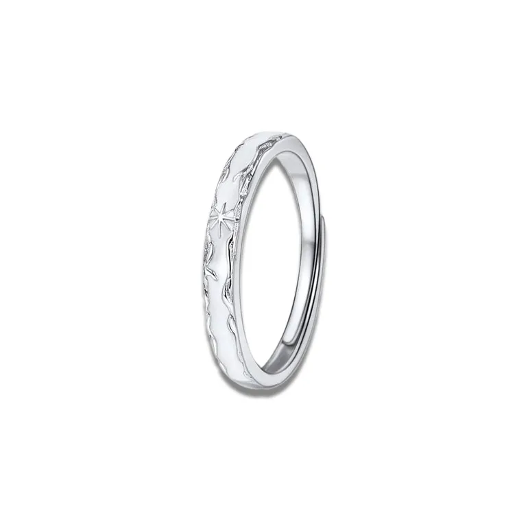GIRATI S999 Fine Silver Rings Unisex-4