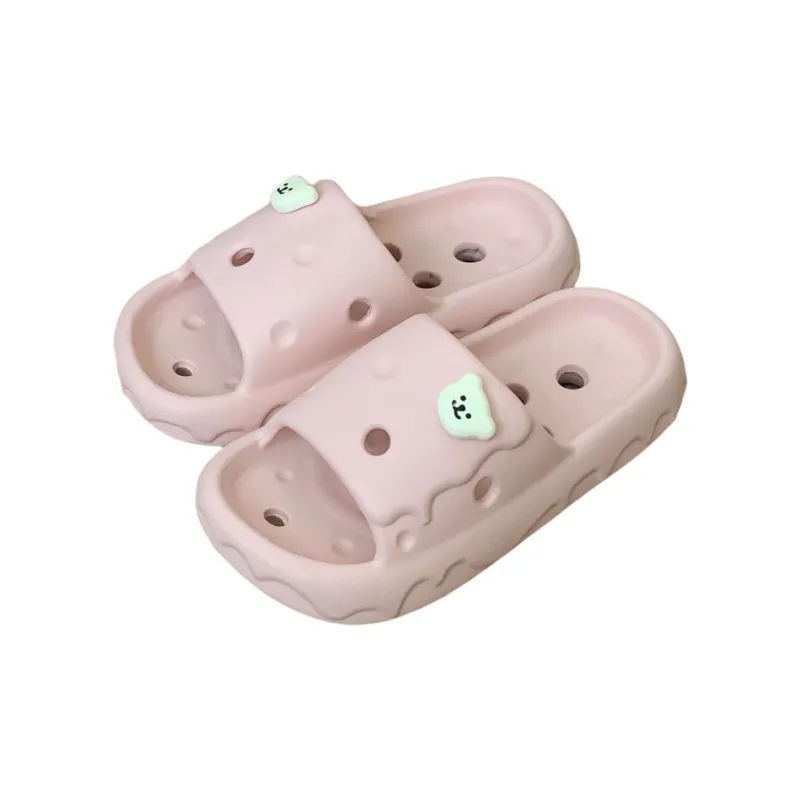 SHIGUDE Sandal Slippers Unisex, Black Brown-21