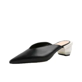 URIMERA Abrasion Resistant Wrap toe Slippers Women's Black