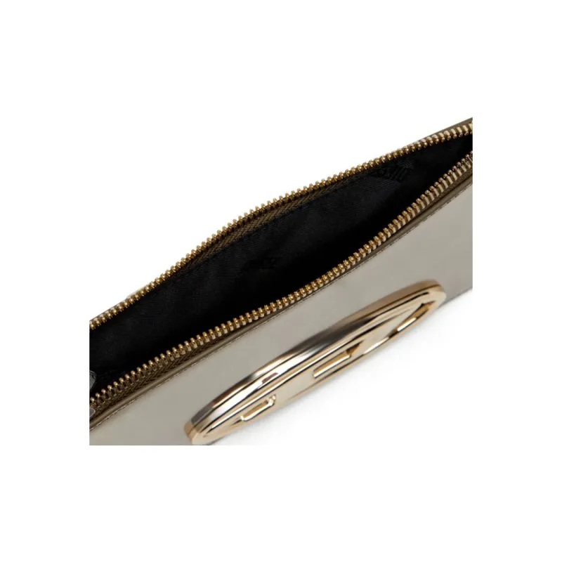 DIESEL Calfskin Clutch Women's Gold-3