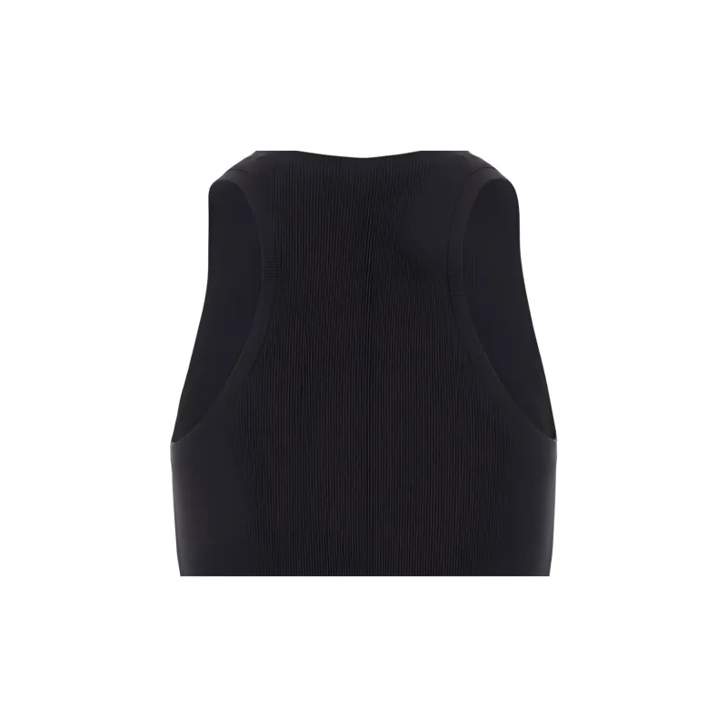 PINKO Logo Lettering Ribbed Camisole Top-5