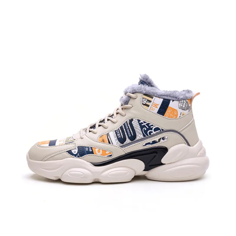 JX Abrasion Resistant Slip Resistant Cushioning High Top Basketball Shoes Men's-6